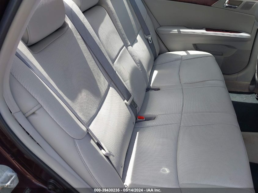 2011 Toyota Avalon Limited VIN: 4T1BK3DB7BU389744 Lot: 39430235