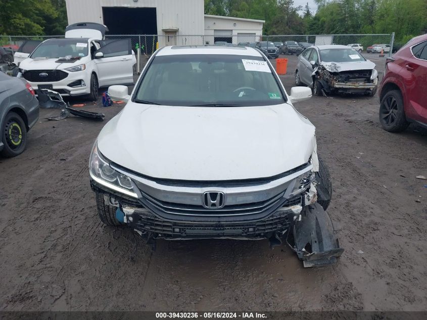 2016 Honda Accord Ex-L VIN: 1HGCR2F87GA219507 Lot: 39430236