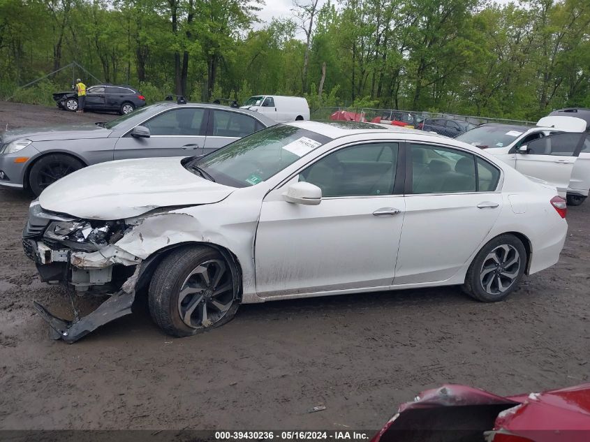 2016 Honda Accord Ex-L VIN: 1HGCR2F87GA219507 Lot: 39430236