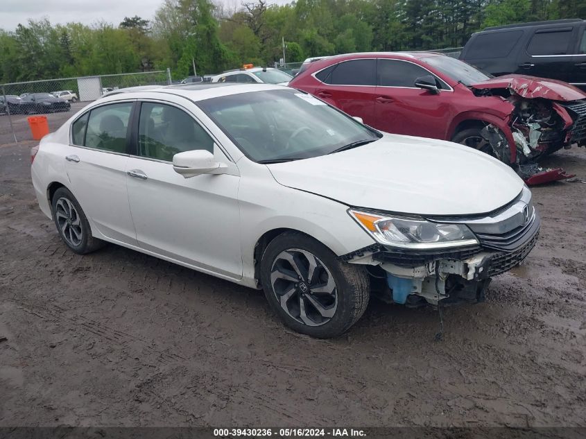 2016 Honda Accord Ex-L VIN: 1HGCR2F87GA219507 Lot: 39430236