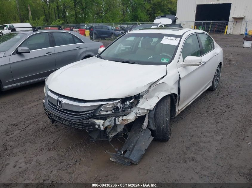 2016 Honda Accord Ex-L VIN: 1HGCR2F87GA219507 Lot: 39430236