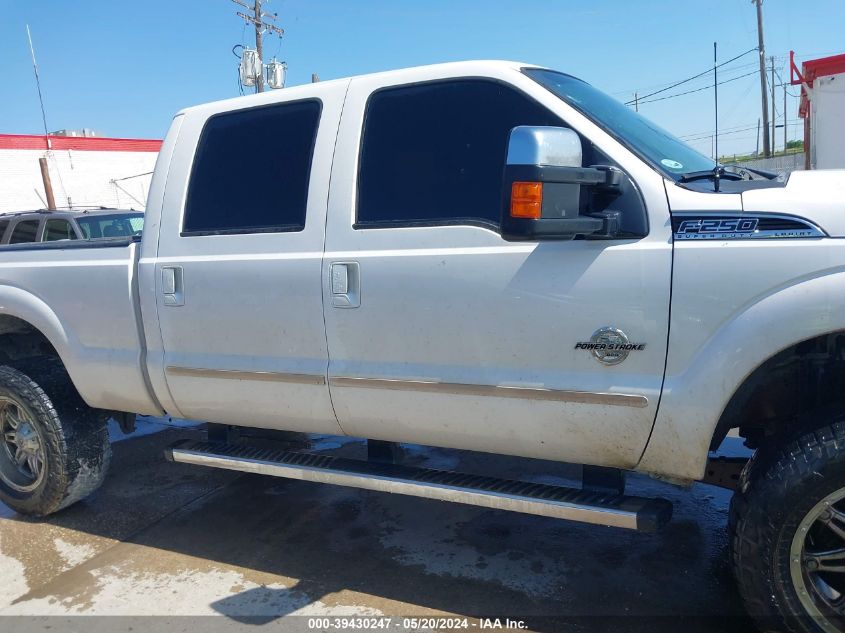 2011 Ford F-250 Lariat VIN: 1FT7W2BT4BEC74470 Lot: 39430247