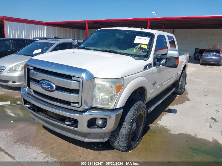 2011 Ford F-250 Lariat VIN: 1FT7W2BT4BEC74470 Lot: 39430247