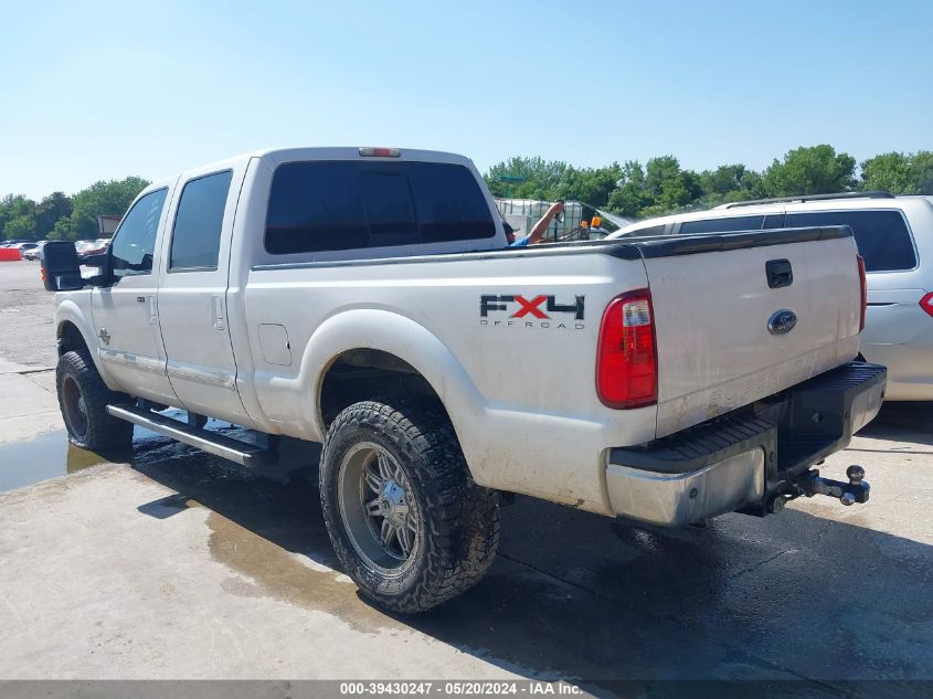 2011 Ford F-250 Lariat VIN: 1FT7W2BT4BEC74470 Lot: 39430247