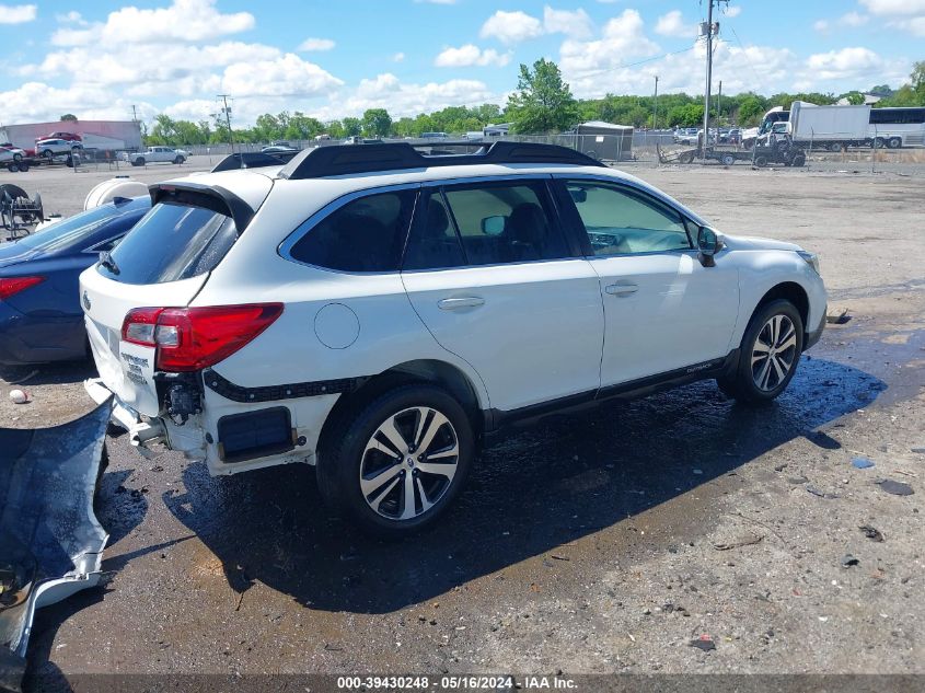 2018 Subaru Outback 3.6R Limited VIN: 4S4BSENC0J3236422 Lot: 39430248