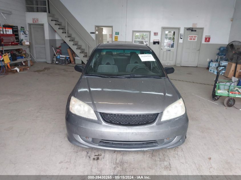 2004 Honda Civic Lx VIN: 2HGES15624H575366 Lot: 39430265