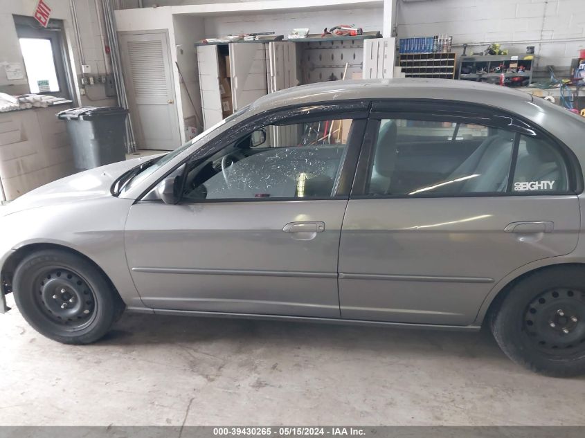2004 Honda Civic Lx VIN: 2HGES15624H575366 Lot: 39430265