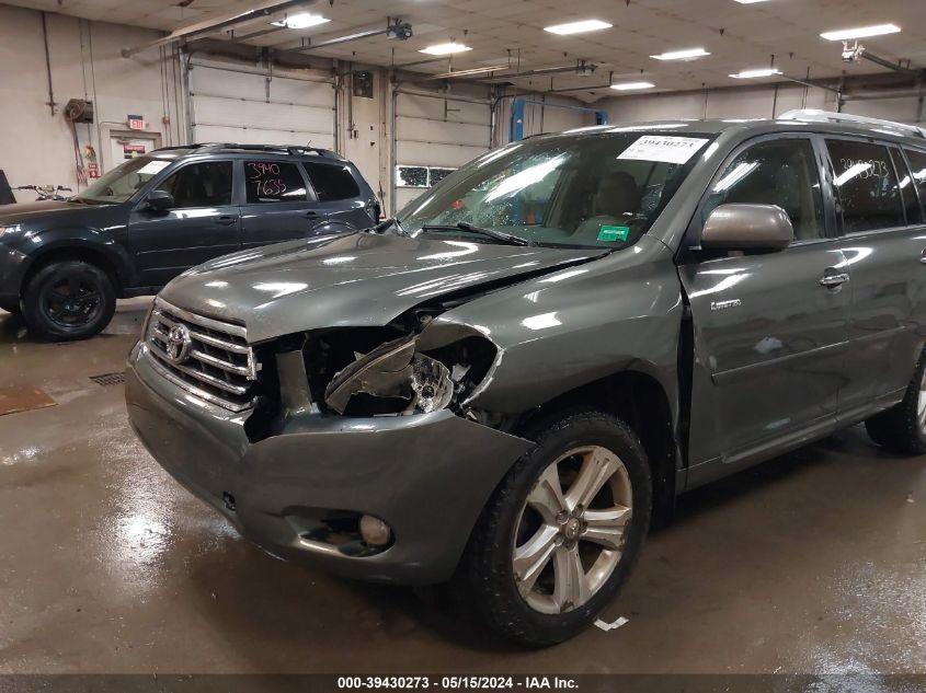 2010 Toyota Highlander Limited V6 VIN: 5TDDK3EH2AS034628 Lot: 39430273