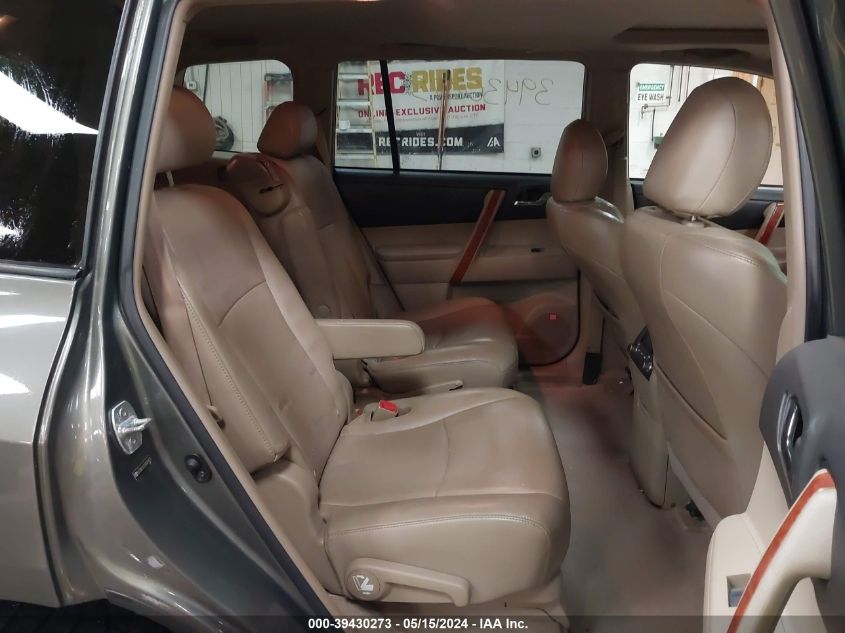 2010 Toyota Highlander Limited V6 VIN: 5TDDK3EH2AS034628 Lot: 39430273