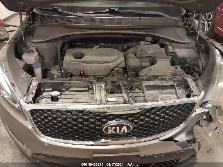 2018 KIA SORENTO 2.4L LX - 5XYPGDA38JG349400