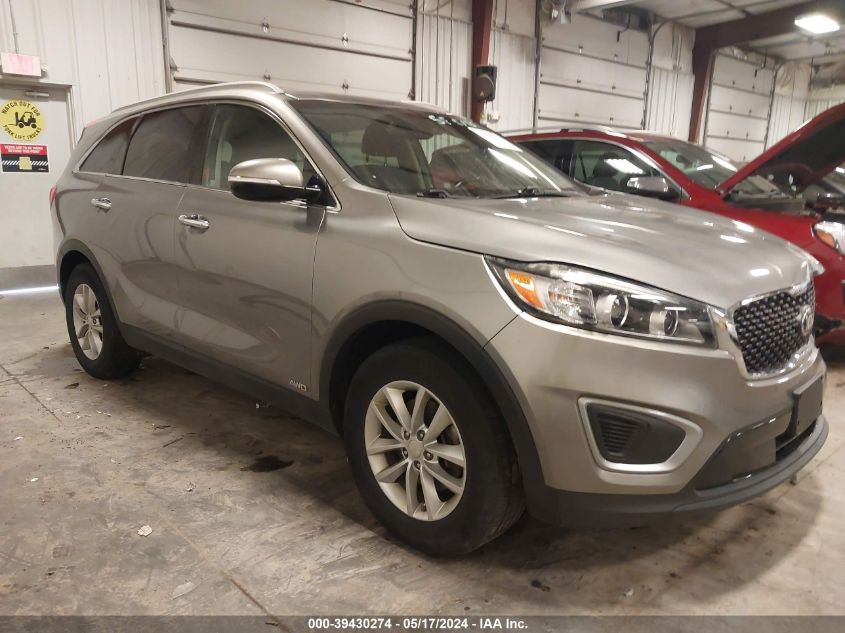 2018 Kia Sorento 2.4L Lx VIN: 5XYPGDA38JG349400 Lot: 39430274