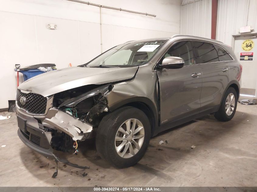 2018 KIA SORENTO 2.4L LX - 5XYPGDA38JG349400