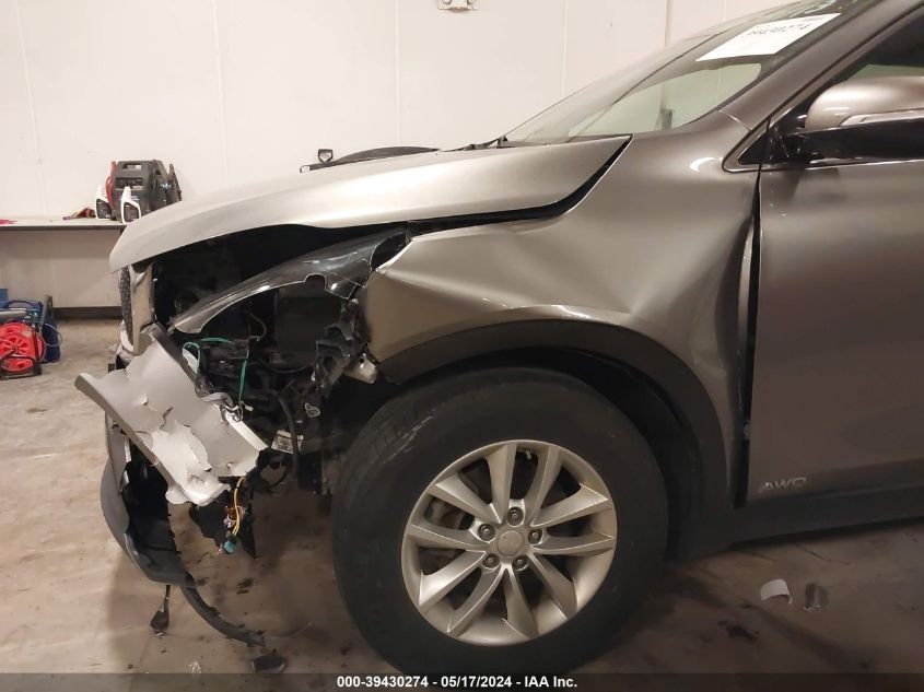 2018 KIA SORENTO 2.4L LX - 5XYPGDA38JG349400