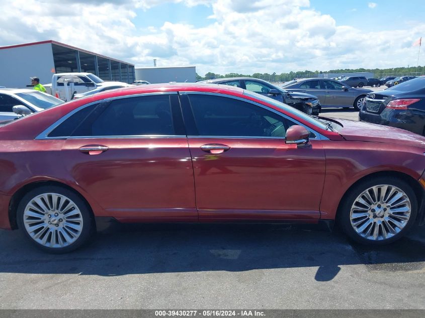 2013 Lincoln Mkz VIN: 3LN6L2J94DR804846 Lot: 39430277