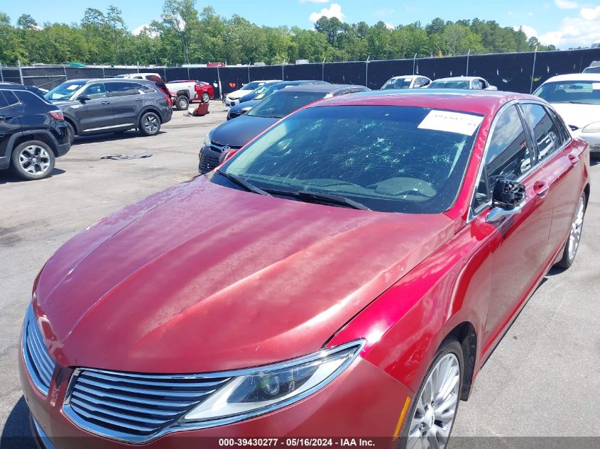 2013 Lincoln Mkz VIN: 3LN6L2J94DR804846 Lot: 39430277