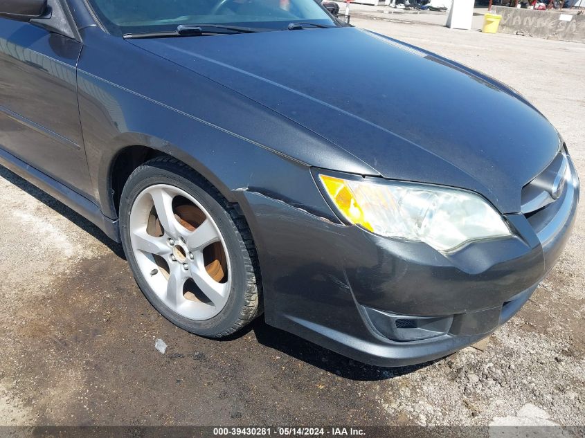 2009 Subaru Legacy 2.5I VIN: 4S3BL616997218660 Lot: 39430281