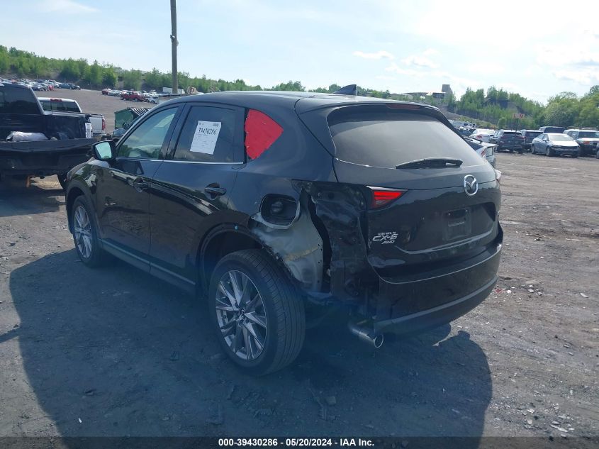 2019 Mazda Cx-5 Grand Touring VIN: JM3KFBDM3K1552645 Lot: 39430286