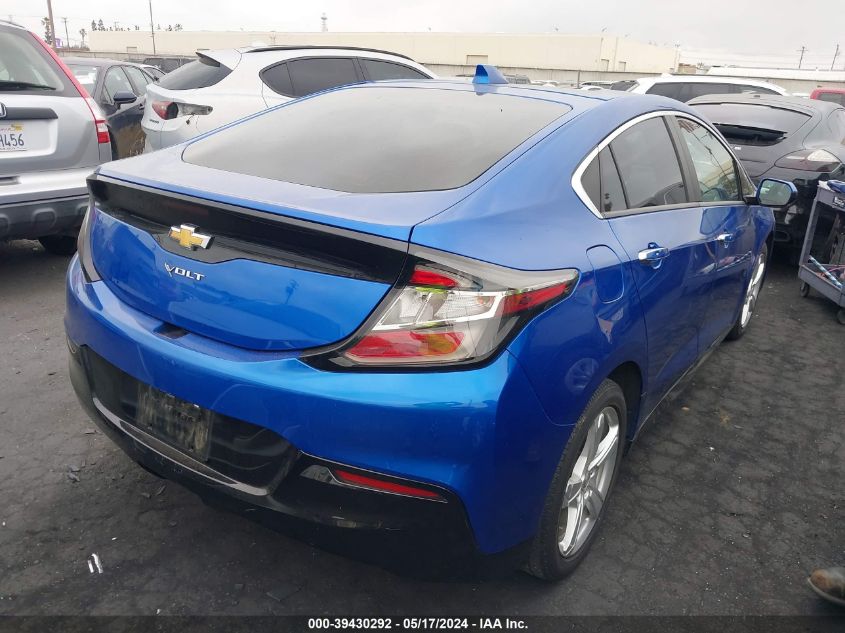 2018 Chevrolet Volt Lt VIN: 1G1RC6S59JU135961 Lot: 39430292