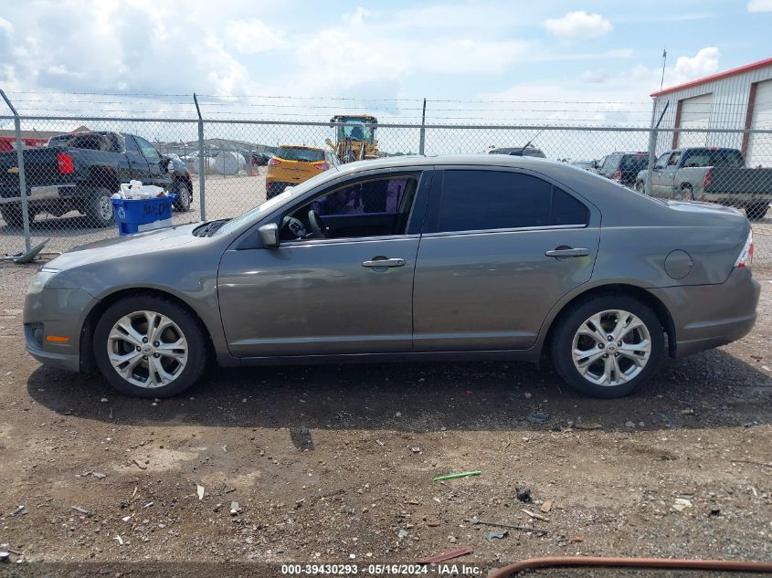 2012 Ford Fusion Se VIN: 3FAHP0HA6CR310451 Lot: 39430293