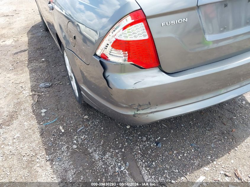 2012 Ford Fusion Se VIN: 3FAHP0HA6CR310451 Lot: 39430293