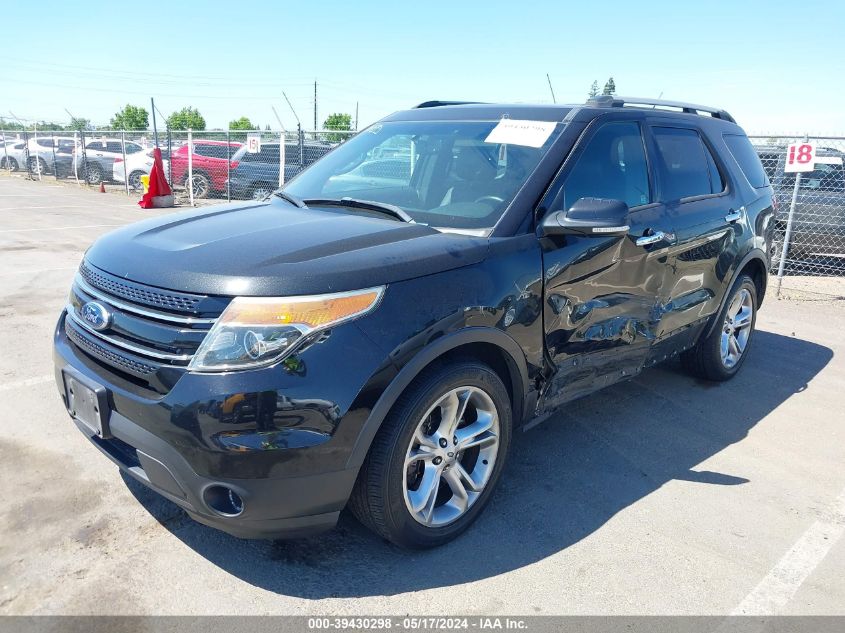 2013 Ford Explorer Limited VIN: 1FM5K8F8XDGC01327 Lot: 39430298