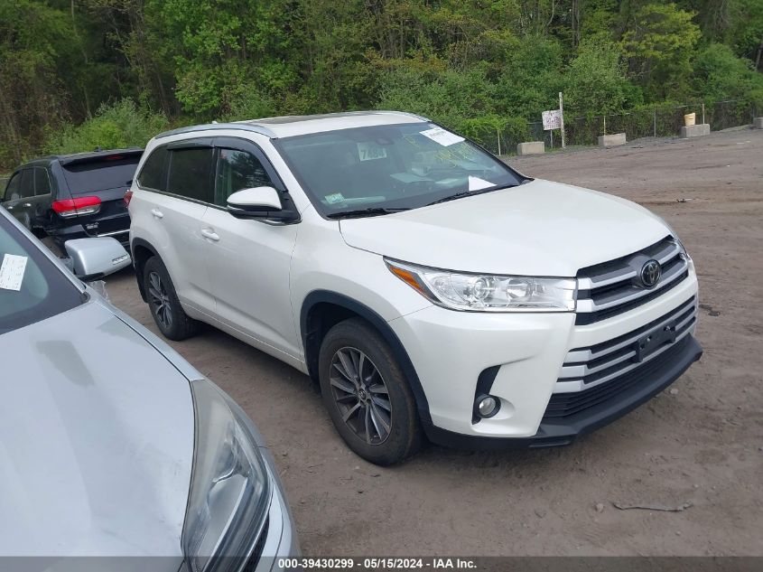 2017 TOYOTA HIGHLANDER SE/XLE - 5TDJZRFH2HS454142