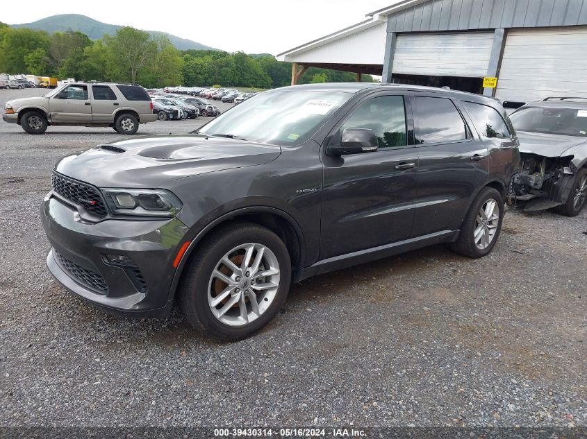 2021 Dodge Durango R/T Awd VIN: 1C4SDJCTXMC747277 Lot: 39430314