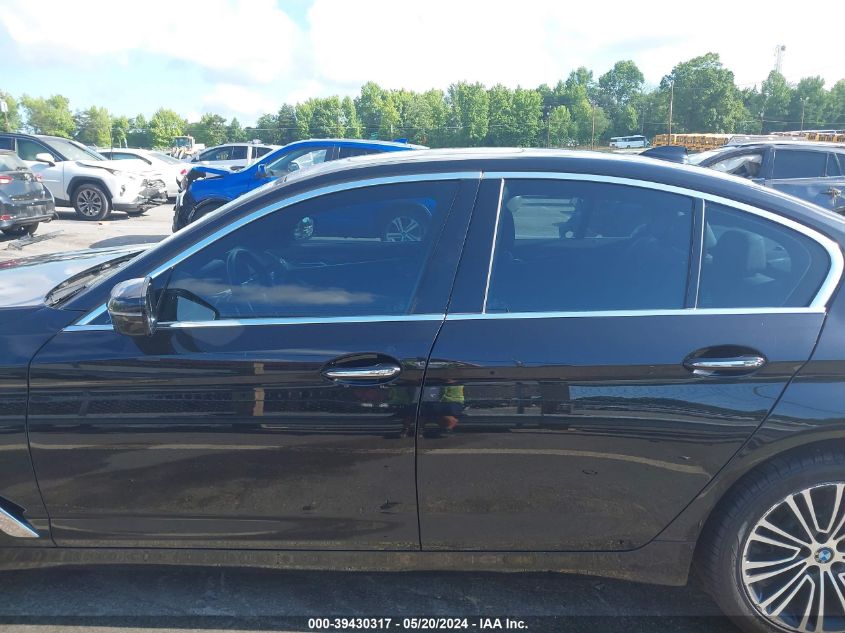 2018 BMW 530I VIN: WBAJA5C57JWA36546 Lot: 39430317