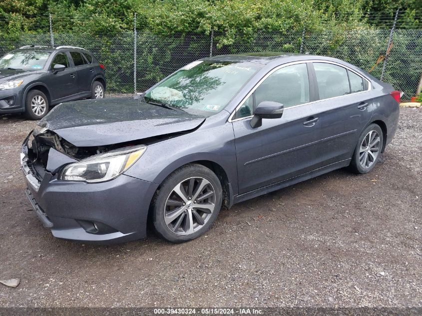 2016 Subaru Legacy 2.5I Limited VIN: 4S3BNAN63G3007854 Lot: 39430324