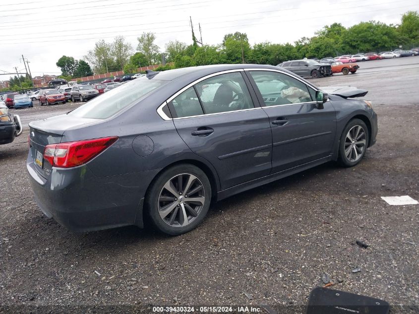 2016 Subaru Legacy 2.5I Limited VIN: 4S3BNAN63G3007854 Lot: 39430324