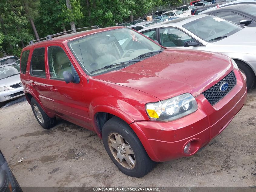 2005 Ford Escape Limited VIN: 1FMYU04115KC79816 Lot: 39430334