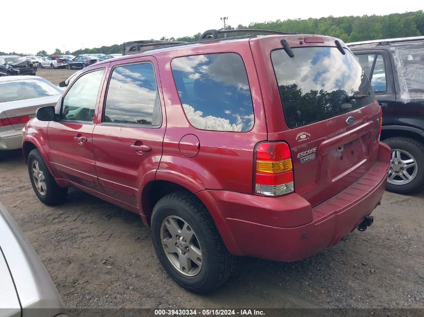 2005 Ford Escape Limited VIN: 1FMYU04115KC79816 Lot: 39430334