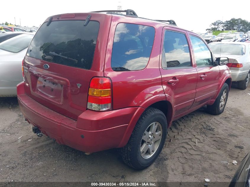 2005 Ford Escape Limited VIN: 1FMYU04115KC79816 Lot: 39430334