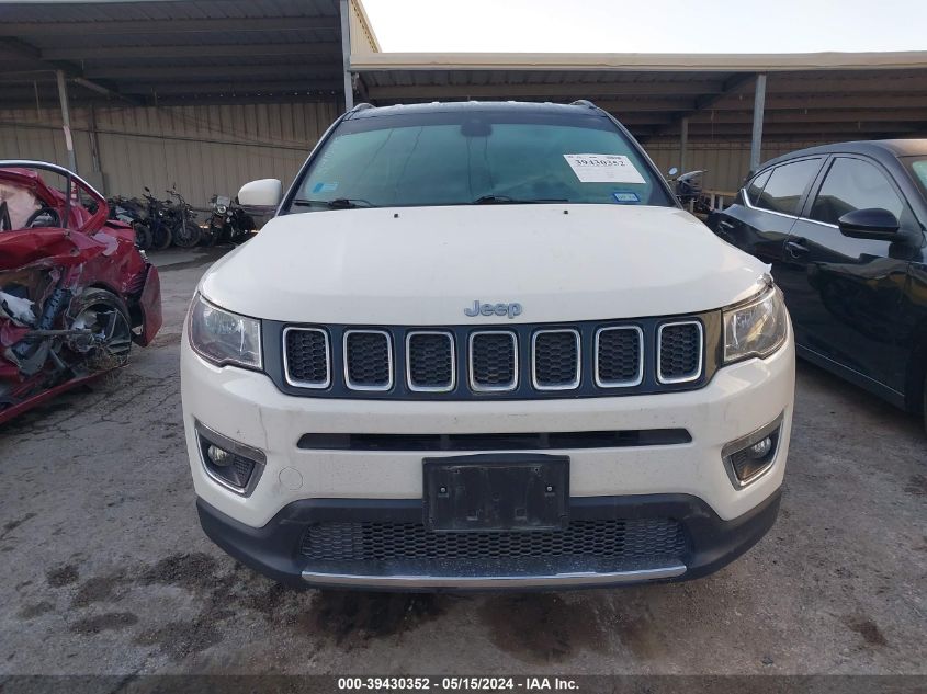 2020 Jeep Compass Limited Fwd VIN: 3C4NJCCB1LT211135 Lot: 39430352