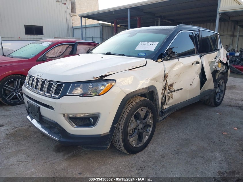 VIN 3C4NJCCB1LT211135 2020 JEEP COMPASS LIMITED