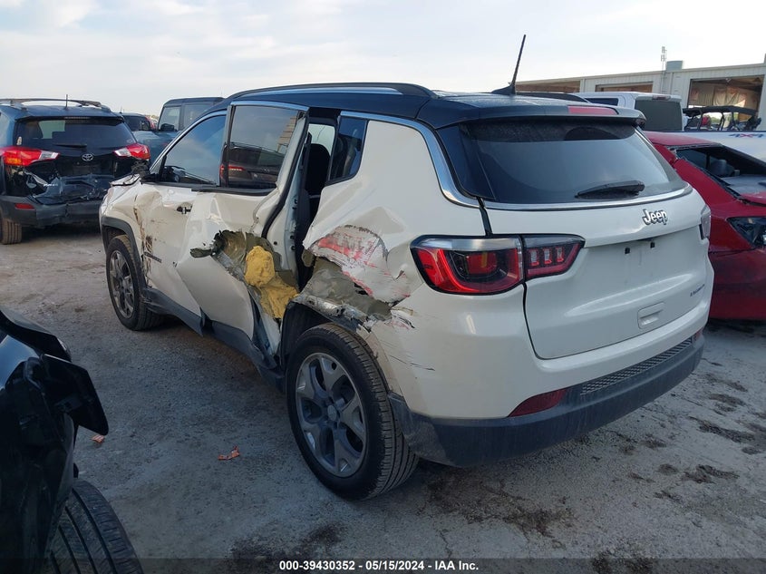 VIN 3C4NJCCB1LT211135 2020 JEEP COMPASS LIMITED