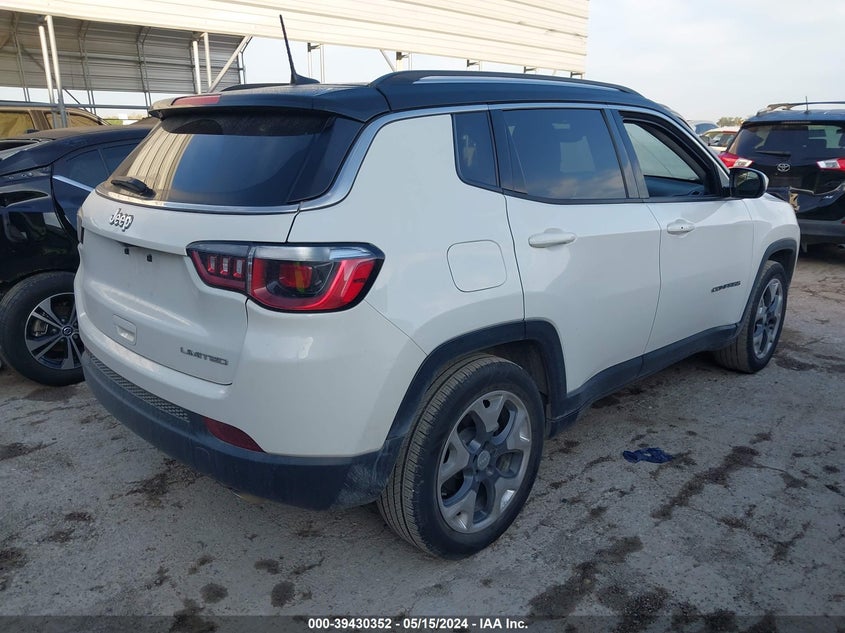 VIN 3C4NJCCB1LT211135 2020 JEEP COMPASS LIMITED