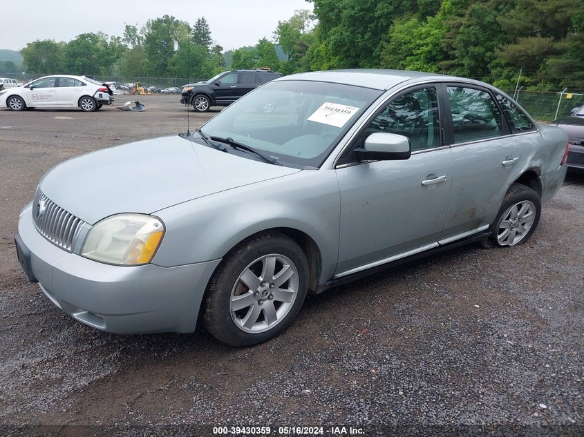 2007 Mercury Montego Luxury VIN: 1MEHM40137G602351 Lot: 39430359