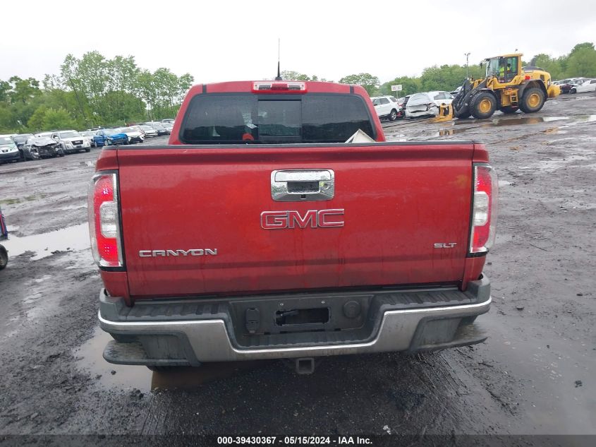 2015 GMC Canyon Slt VIN: 1GTG6CE37F1236228 Lot: 39430367