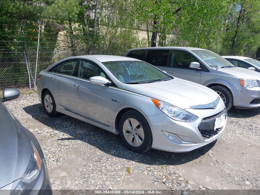 2015 Hyundai Sonata Hybrid VIN: KMHEC4A49FA139256 Lot: 39430369