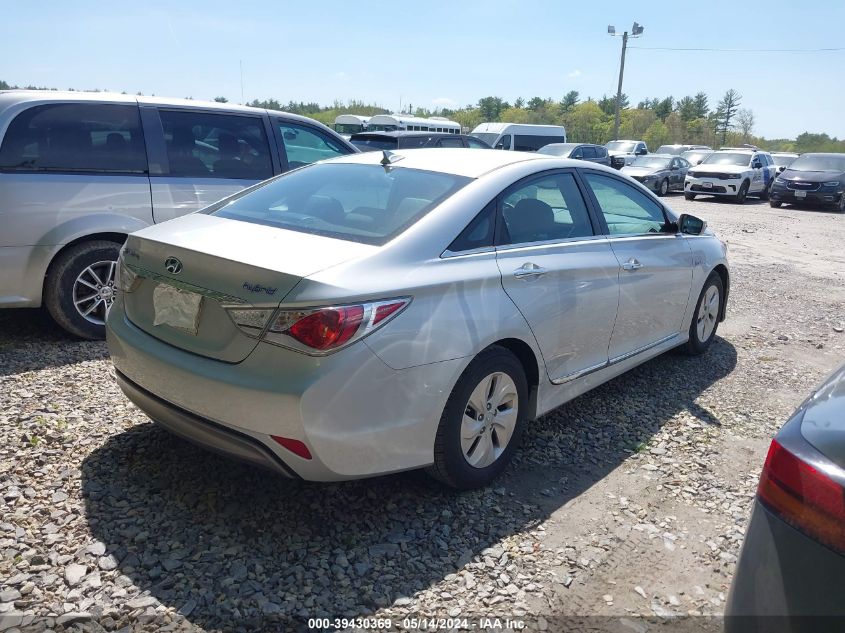 2015 Hyundai Sonata Hybrid VIN: KMHEC4A49FA139256 Lot: 39430369