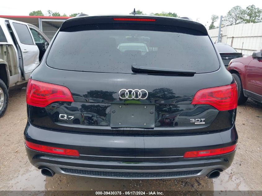 2015 Audi Q7 3.0T S Line Prestige VIN: WA1DGAFE0FD001554 Lot: 39430375