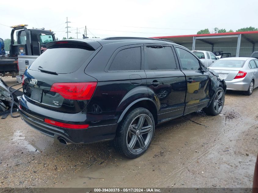 2015 Audi Q7 3.0T S Line Prestige VIN: WA1DGAFE0FD001554 Lot: 39430375