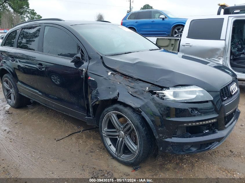 2015 Audi Q7 3.0T S Line Prestige VIN: WA1DGAFE0FD001554 Lot: 39430375