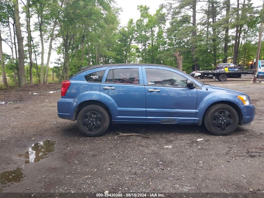 2007 Dodge Caliber VIN: 1B3HB28B67D258199 Lot: 39430385