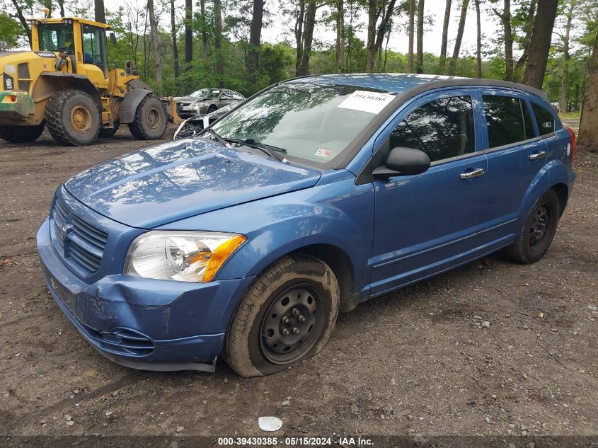 2007 Dodge Caliber VIN: 1B3HB28B67D258199 Lot: 39430385