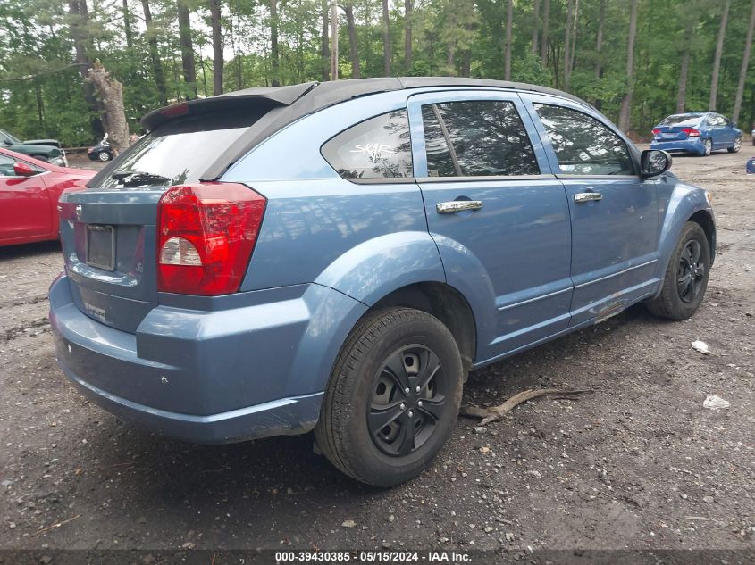 2007 Dodge Caliber VIN: 1B3HB28B67D258199 Lot: 39430385