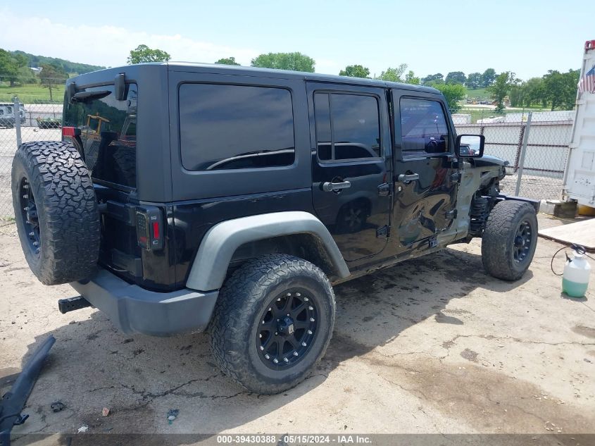 2012 Jeep Wrangler Unlimited Sport VIN: 1C4BJWDG9CL161322 Lot: 39430388