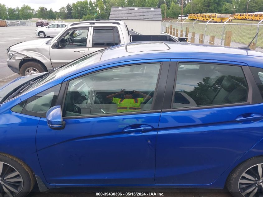 2018 Honda Fit Ex-L VIN: 3HGGK5H95JM726655 Lot: 39430396