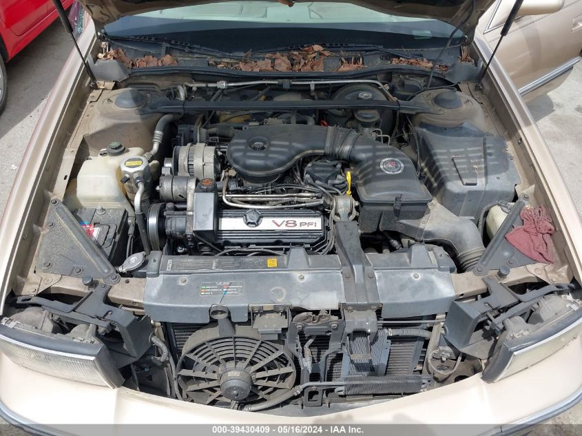 1995 Cadillac Deville VIN: 1G6KD52B1SU208735 Lot: 39430409